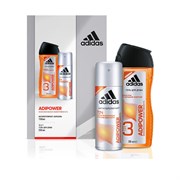 Coty Адидас Action 3 Набор ADIPOWER (Спрей 150+Гель д/д200) Coty Адидас Action 3 Набор ADIPOWER (Спрей 150+Гель д/д200)
