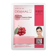 DERMAL Маска для лица 016 БАРБ.ВИШНЯ и КОЛЛАГЕН 23 гр DERMAL Маска для лица 016 БАРБ.ВИШНЯ и КОЛЛАГЕН 23 гр