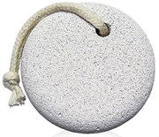 KAIZER Пемза для педикюра, круглая, с веревкой, натуральный камень (7977)