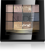 Eveline Тени для век Professional Palette №01 NUDE (12шт)