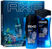AXE Подарочный набор COOL OCEAN (Шампунь +Гель д/душа)