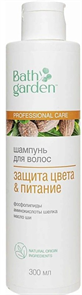 Bath Garden Шампунь Защита цвета&Питание 300 мл 4607967679230
