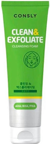 Consly Пенка д/умывания отшелушивающая «Clean&EXFOLIATE»,  120 мл 8809480772498