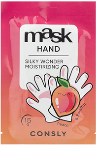 Consly Парафин-маска для рук Silky Wonder с экстрактом персика, 15гр 8809487270201