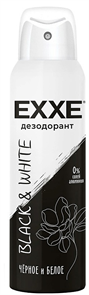 EXXE Дезодорант спрей BLACK & WHITE Черное и белое 150 мл 4620739984394