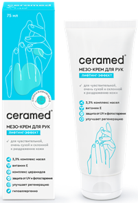 CERAMED МЕЗО-Крем для Рук ЛИФТИНГ-ЭФФЕКТ 75 мл 4640130799106