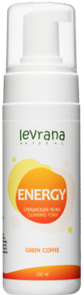 LEVRANA Пенка для умывания ENERGY зел.кофе 150 мл 4610266844964