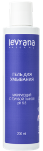 LEVRANA Гель для умывания МАТИРУЮЩИЙ 200 мл 4610266843349