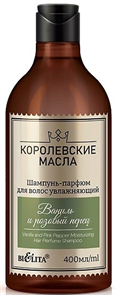 БЕЛИТА КОРОЛЕВСКИЕ МАСЛА Шампунь -Парфюм ВАНИЛЬ И РОЗ.ПЕРЕЦ 400 мл 4810151036515