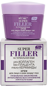 BITЭКС SUPER FILLER 70+ Крем для лица и век Глобальное омоложение 45 мл 4810153042880