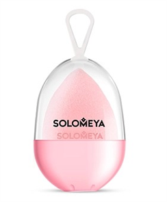 SOLOMEYA Спонж для макияжа со срезом ПЕРСИК 5060504725255