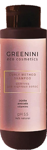 GREENINI ECO Шампунь для КУДРЯВЫХ волос 400 мл 4640145089643