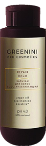 GREENINI ECO Бальзам д/волос ВОССТАНАВЛИВАЮЩИЙ 400 мл 4640145089599