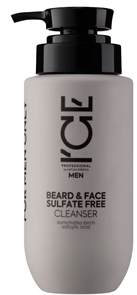 NS Home MEN Бессульфатная пенка для очищения лица и бороды, 200мл 4630121120071