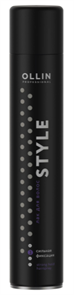 OLLIN STYLE Лак для волос сильной фиксации 500мл 4660077731090