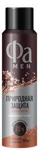 ФА MEN Дез-нт спрей Природная Защита ГУАРАНА освеж.150 мл 4015100808414