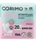 CORIMO Прокладки гигиенические XS-15.5 см 20 шт ежедн. - фото 63534