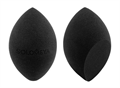 SOLOMEYA Спонж для макияжа со срезом ЧЁРНЫЙ 5060504727136 - фото 69496