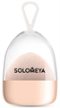 SOLOMEYA Спонж для макияжа со срезом мягкий ПЕРСИК 5060504727143 - фото 69503