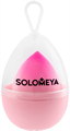 SOLOMEYA Спонж для макияжа Капля XL PINK розовый 5060504728171 - фото 69585