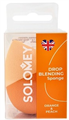 SOLOMEYA Спонж для макияжа Капля ORANGE & PEACH (кор) 5060504729123 - фото 69588