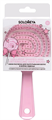 SOLOMEYA Расческа-мини для распутывания волос ЛЕДЕНЕЦ.РОЗОВАЯ 5060504728744