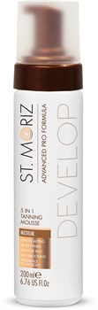 ST.MORIZ Мусс - автобронзант 5в1 MEDIUM светлый оттенок 200 мл 5060427351098 - фото 45885