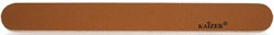 KAIZER Пилка профессиональная 2-сторонняя прямая коричневая, 175 мм (5178) - фото 58302