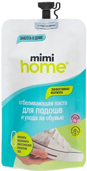 Mimi HOME Паста Отбеливающая для подошв и ухода за обувью 100 мл - фото 63007