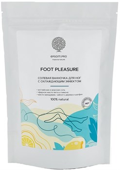 EPSOM.PRO Ванночка для ног "FOOT PLEASURE" 400 гр 7930095760981 - фото 63234