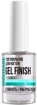 LUX-VISAGE Ср-во: Топ покрытие для ногтей GEL FINISH 9 мл 4811329033718 - фото 65456