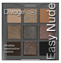 Divage Палетка Теней для век Easy Nude SMOKEY 9гр 4680245030732 - фото 66171