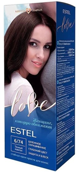 Estel Love Краска для волос № 6/74 темный каштан 4606453044989 - фото 66375