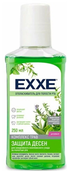 EXXE Ополаскиватель полости рта "ЗАЩИТА ДЕСЕН" 500 мл 4620739984158 - фото 66497