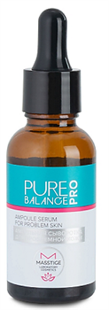 MASSTIGE PURE BALANCE PRO Сыворотка Ампульная для проблемной кожи 30 мл 4810371001157 - фото 66590