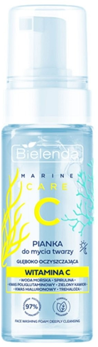 BIELENDA C MARINE CARE Пенка очищающая для умывания, 150мл 5902169055028 - фото 67126