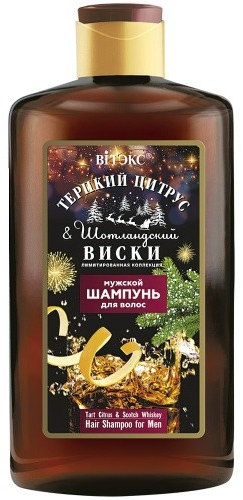 БЕЛИТА FOR MEN` Шампунь ЦИТРУС & ВИСКИ 300 мл 4810153038494 - фото 68373