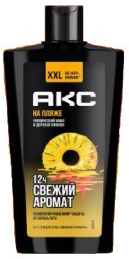 AXE Гель для душа НА ПЛЯЖЕ тропический микс 610 мл 4605922036159 - фото 68588