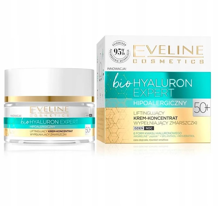 4Eveline Hyaluron Expert 50+ Крем Концентрат Лифтинг Эффект 50мл 5903416007111