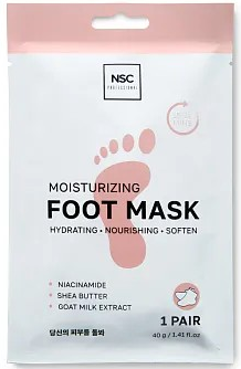 NSC Маска-носочки Увлажняющая для ног, 40г 8804170417215 - фото 69281
