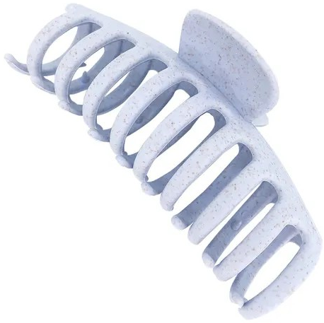 SOLOMEYA Крабик для волос Овальный ГОЛУБОЙ 5060504727181