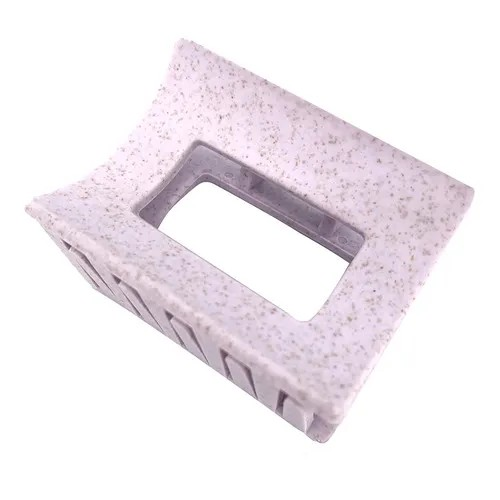 SOLOMEYA Крабик для волос Квадратный ЛИЛОВЫЙ 5060504727204