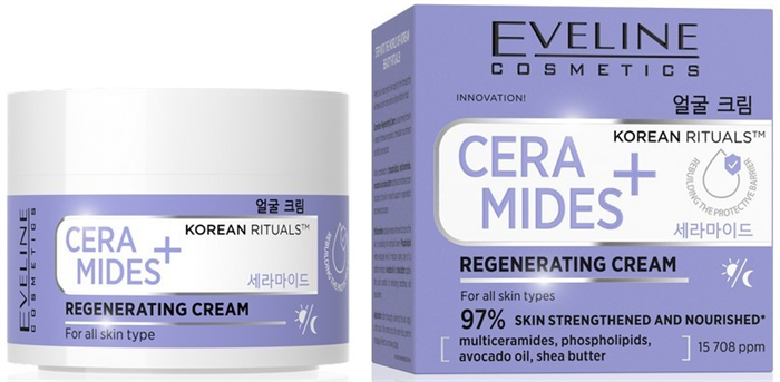 Eveline KOREAN RITUALS CERAMIDES Крем  Регенерирующий для всех типов кожи 50мл 5903416081647
