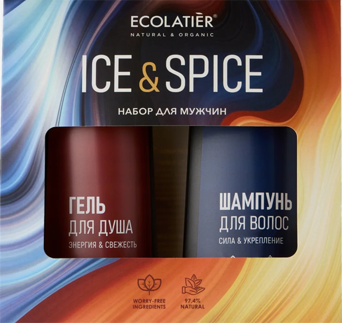ECOLATIER НАБОР MEN "ICE & SPICE" 4670124175296