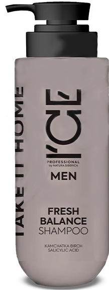 NS Home MEN Шампунь FRESH BALANCE д/жирных волос 400 мл 4630121115572