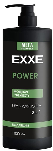 EXXE MEN Гель для душа СИЛА ПРИРОДЫ Бодрящий 1000 мл 4620739986145