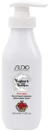 Kapous Йогуртовый Шампунь для волос «Фруктовый салат», 350 мл 4627195754882