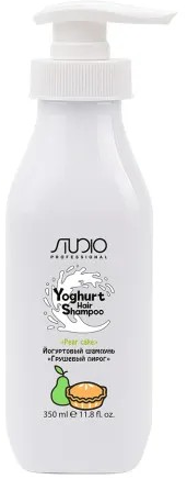 Kapous Йогуртовый Шампунь для волос «Грушевый пирог», 350 мл 4627195754684