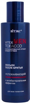 BITЭКС MEN TOBACCO Лосьон после бритья Успокаивающий 150 мл 4810153042521