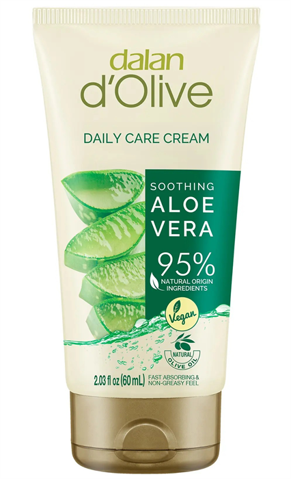 DALAN D'OLIVE Крем д/рук и тела Алое 60 мл 8690529011117